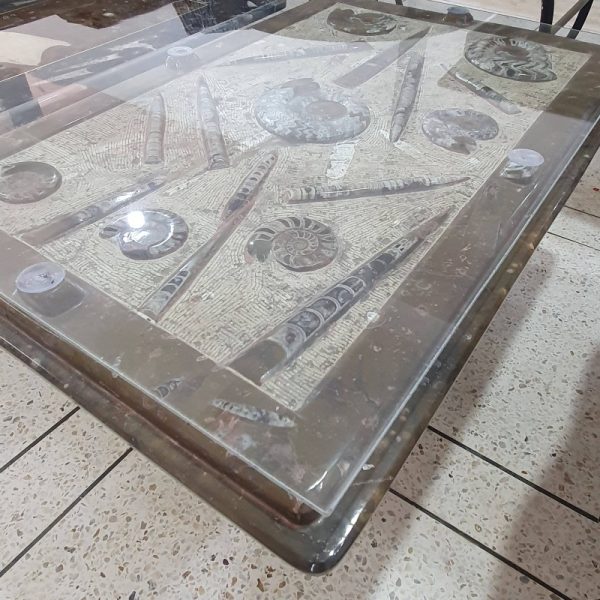 Erfoud Morocco Fossil Tables