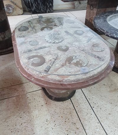 Fossil Stone Dining Room Table