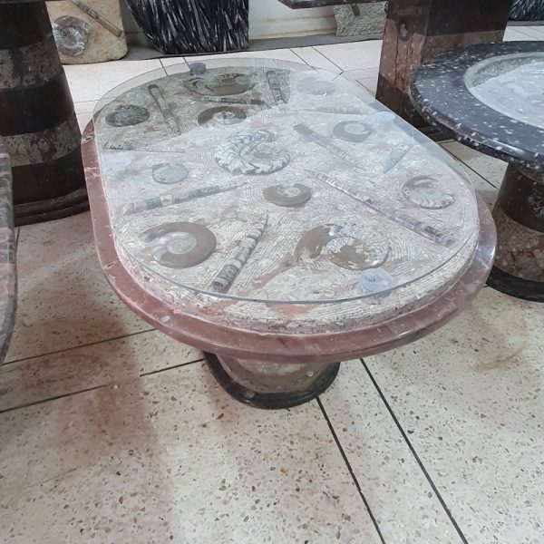 Fossil Stone Dining Room Table