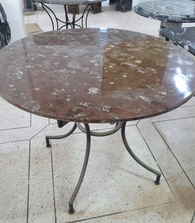 Fossil Marble Table