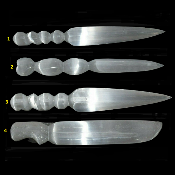 Selenite Knife