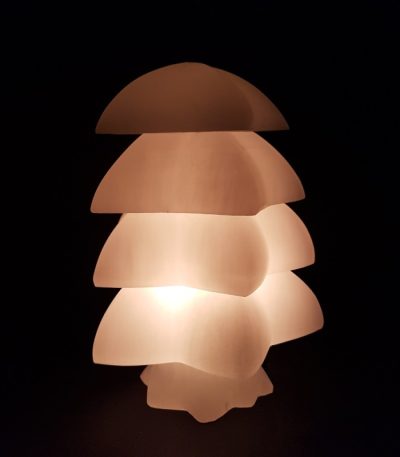 Selenite Led Lamp