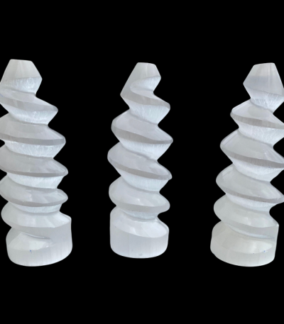 Selenite Spiral Tower