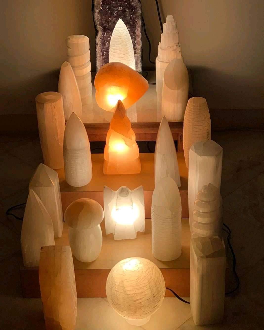 Selenite tower